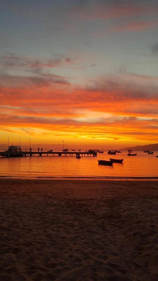 Casa Com Por Do Sol Em Canto Grande - Casa Beira Mar Bombinhas Ngoại thất bức ảnh
