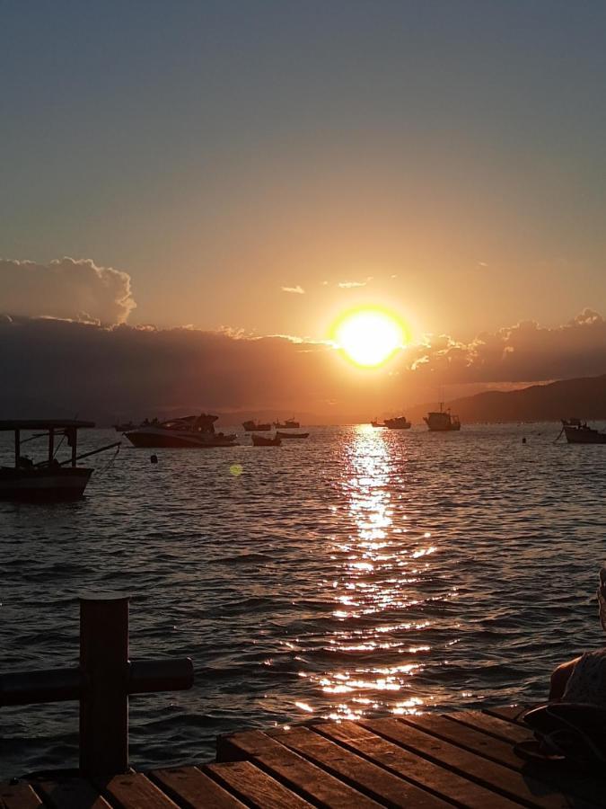 Casa Com Por Do Sol Em Canto Grande - Casa Beira Mar Bombinhas Ngoại thất bức ảnh