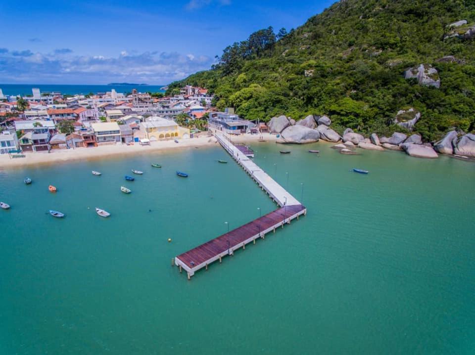 Casa Com Por Do Sol Em Canto Grande - Casa Beira Mar Bombinhas Ngoại thất bức ảnh